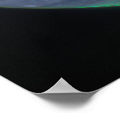 Jupiter Neon Glows NIRCam | JWST Poster (Ecke)