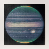 Jupiter Neon Glows NIRCam | JWST Puzzle (Horizontal)