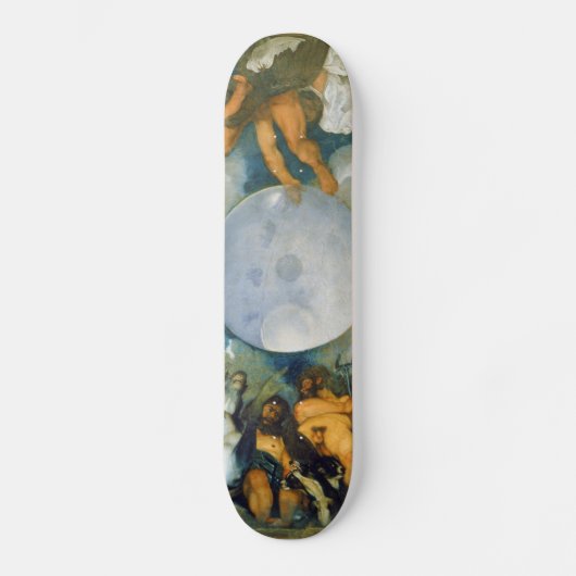 Jupiter Neptun und Pluto durch Caravaggio im Jahre Skateboard (Vorderseite)
