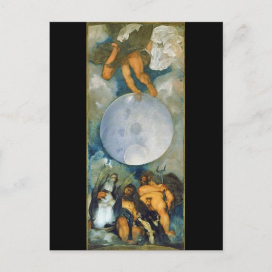 Jupiter Neptun und Pluto von Caravaggio im Jahr 15 Postkarte (Vorderseite)
