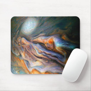 Jupiter Nord-Temperatgürtel wirbeln Wolken Mousepad