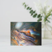 Jupiter Nord-Temperatgürtel wirbeln Wolken Postkarte (Stehend Vorderseite)