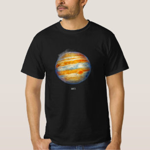 Jupiter Planet Artwork - Cosmic Space Illustration T-Shirt