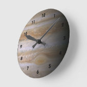 Jupiter planet astronomy nebula space galaxy runde wanduhr (Winkel)