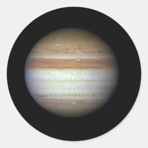 Jupiter Planet NASA Runder Aufkleber