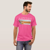 Jupiter Planet Solar System Space Astronomie T-Shirt (Vorne ganz)