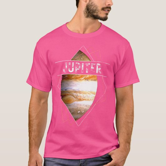 Jupiter Planet Solar System Space Astronomie T-Shirt (Vorderseite)