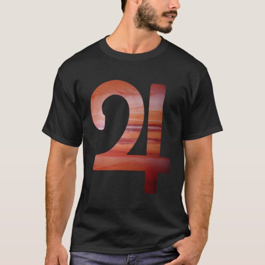 Jupiter Planet Symbol Astrologie T-Shirt (Vorderseite)