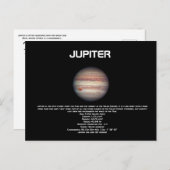 Jupiter Postcard Postkarte (Vorne/Hinten)