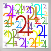 Jupiter-Poster Poster (Vorne)