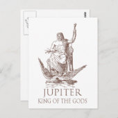 Jupiter Postkarte (Vorne/Hinten)