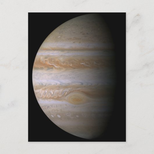 Jupiter Postkarte (Vorderseite)