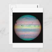 Jupiter Postkarte (Vorne/Hinten)
