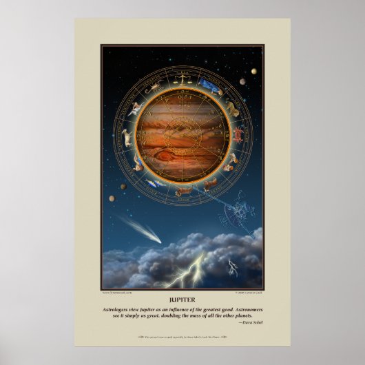 Jupiter Print Poster (Vorne)