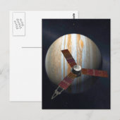Jupiter Probe Postkarte (Vorne/Hinten)
