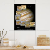 Jupiter Red Spot Hubble Telescope Foto Poster (Küche)