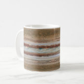 Jupiter Red Spot Nah-Up-Foto Kaffeetasse (Vorderseite Links)