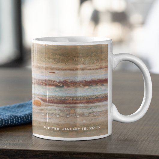 Jupiter Red Spot Nah-Up-Foto Kaffeetasse