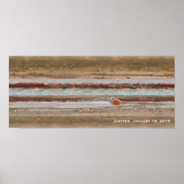 Jupiter Red Spot Nah-Up-Foto Poster