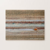 Jupiter Red Spot Nah-Up-Foto Puzzle (Horizontal)