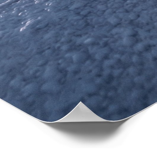 Jupiter Reflection Space Art Poster (Ecke)