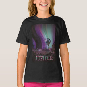 Jupiter Reise mit dem Heißluftballon unter strahle T-Shirt