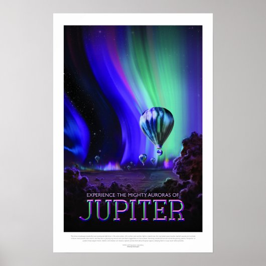 Jupiter, Reiseplaner Poster (Vorne)