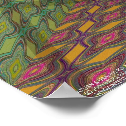 Jupiter, Saturn und Uranus pro Martineau Poster (Ecke)