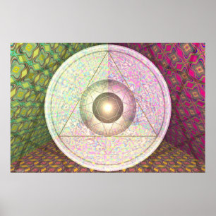 Jupiter, Saturn und Uranus pro Martineau Poster