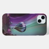 Jupiter Travel by Hot Air Ballon Bighty Auroras Case-Mate iPhone Hülle (Rückseite (Horizontal))