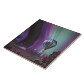 Jupiter Travel by Hot Air Ballon Bighty Auroras Fliese (Seite)