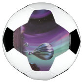Jupiter Travel by Hot Air Ballon Bighty Auroras Fußball (Gedreht)