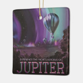 Jupiter Travel by Hot Air Ballon Bighty Auroras Keramikornament (Links)