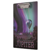 Jupiter Travel by Hot Air Ballon Bighty Auroras Klemmbrett (Links)