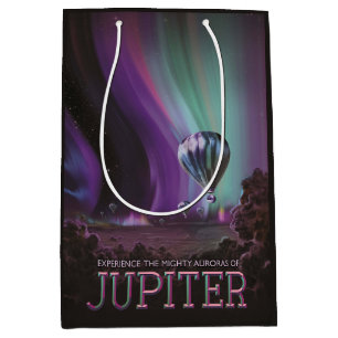 Jupiter Travel by Hot Air Ballon Bighty Auroras Mittlere Geschenktüte