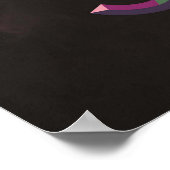 Jupiter Travel by Hot Air Ballon Bighty Auroras Poster (Ecke)