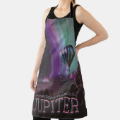 Jupiter Travel by Hot Air Ballon Bighty Auroras Schürze (InSitu)