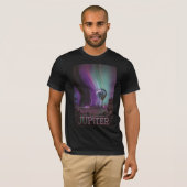 Jupiter Travel by Hot Air Ballon Bighty Auroras T-Shirt (Vorne ganz)