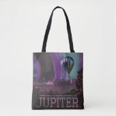 Jupiter Travel by Hot Air Ballon Bighty Auroras Tasche (Vorderseite)