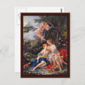 Jupiter und Callisto von François Boucher Postkarte (Vorne/Hinten)