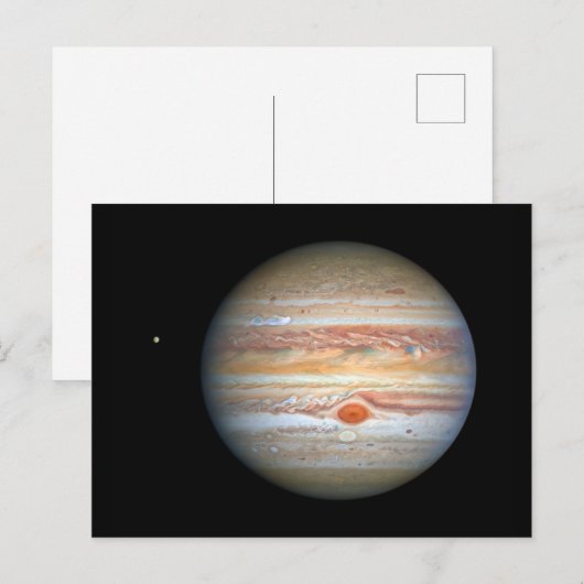 Jupiter und Europa Postkarte (Vorne/Hinten)