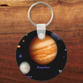 Jupiter und Europa Schlüsselanhänger (Vorderseite)