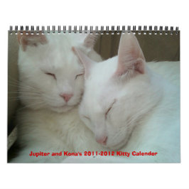 Jupiter und Konas Kitty Calender 2011-2012 Kalender