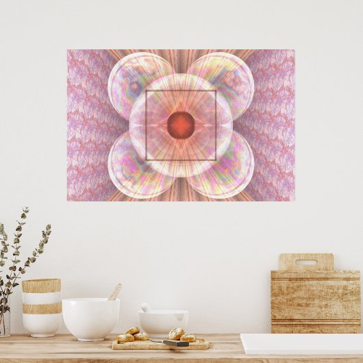 Jupiter und Mars Per Martineau Poster (Küche)