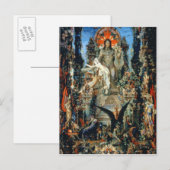 Jupiter und Semele, 1894-1895 (Öl auf Leinwand) Postkarte (Vorne/Hinten)