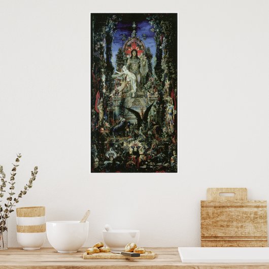 Jupiter und Semele Poster (Küche)