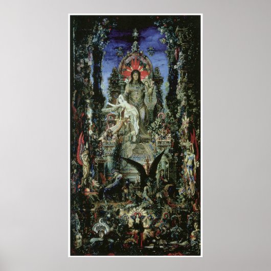 Jupiter und Semele Poster (Vorne)