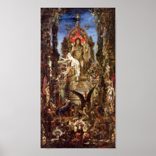 Jupiter und Semele Poster (Vorne)