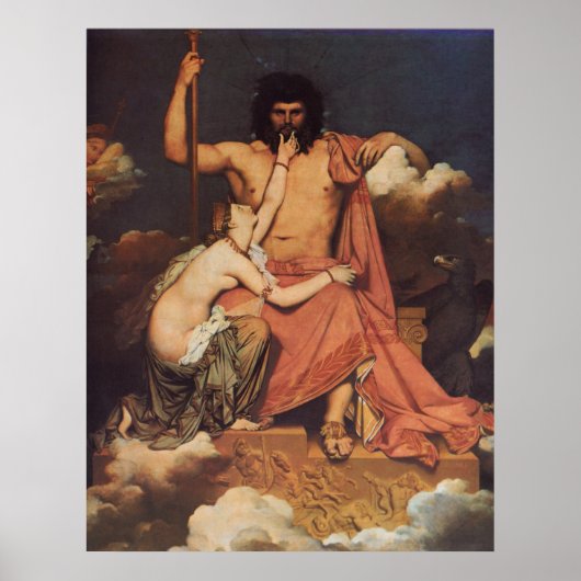 Jupiter und Thetis Poster (Vorne)