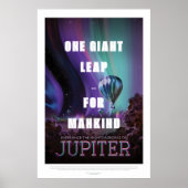 Jupiter - Weltraumtourismus Poster (Vorne)